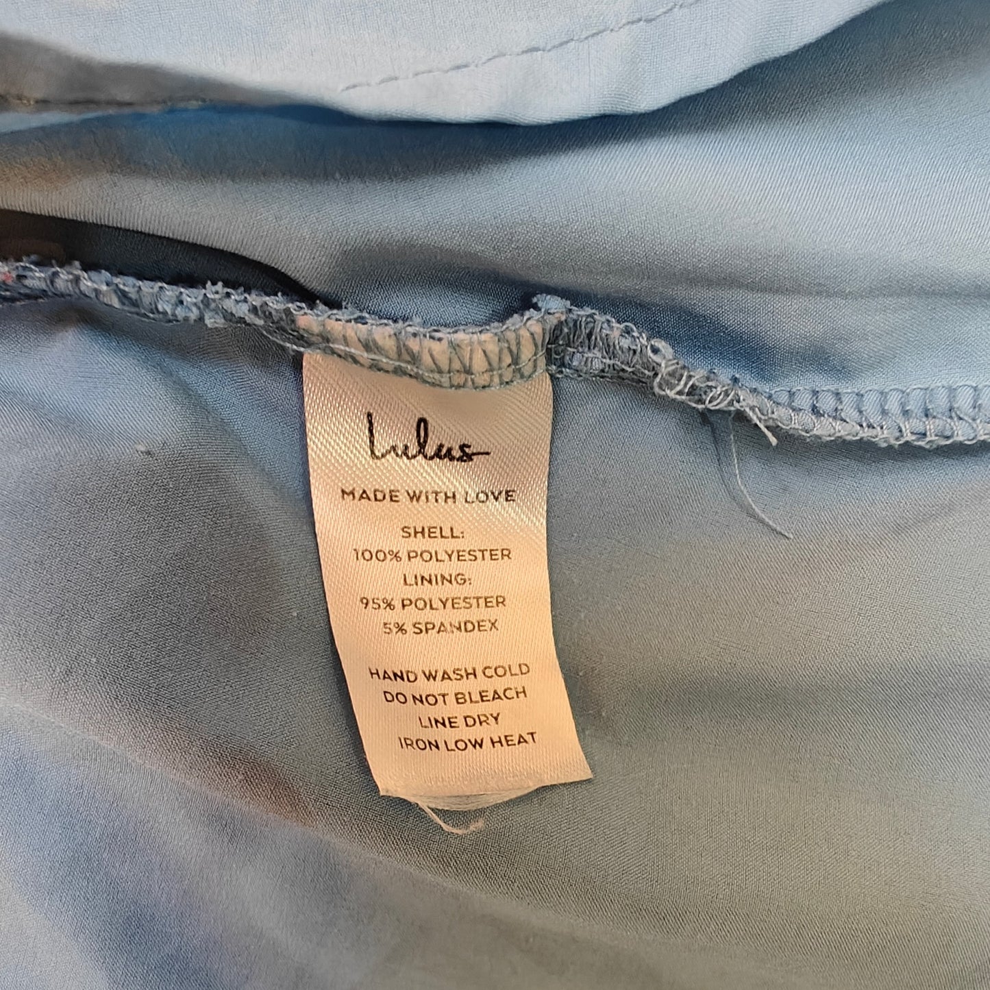 Light Blue Pleated Flutter Sleeve Open Back Dress