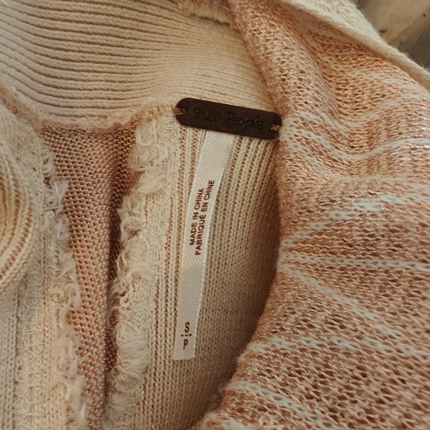 Light Pink Knit Fit & Flare Dress