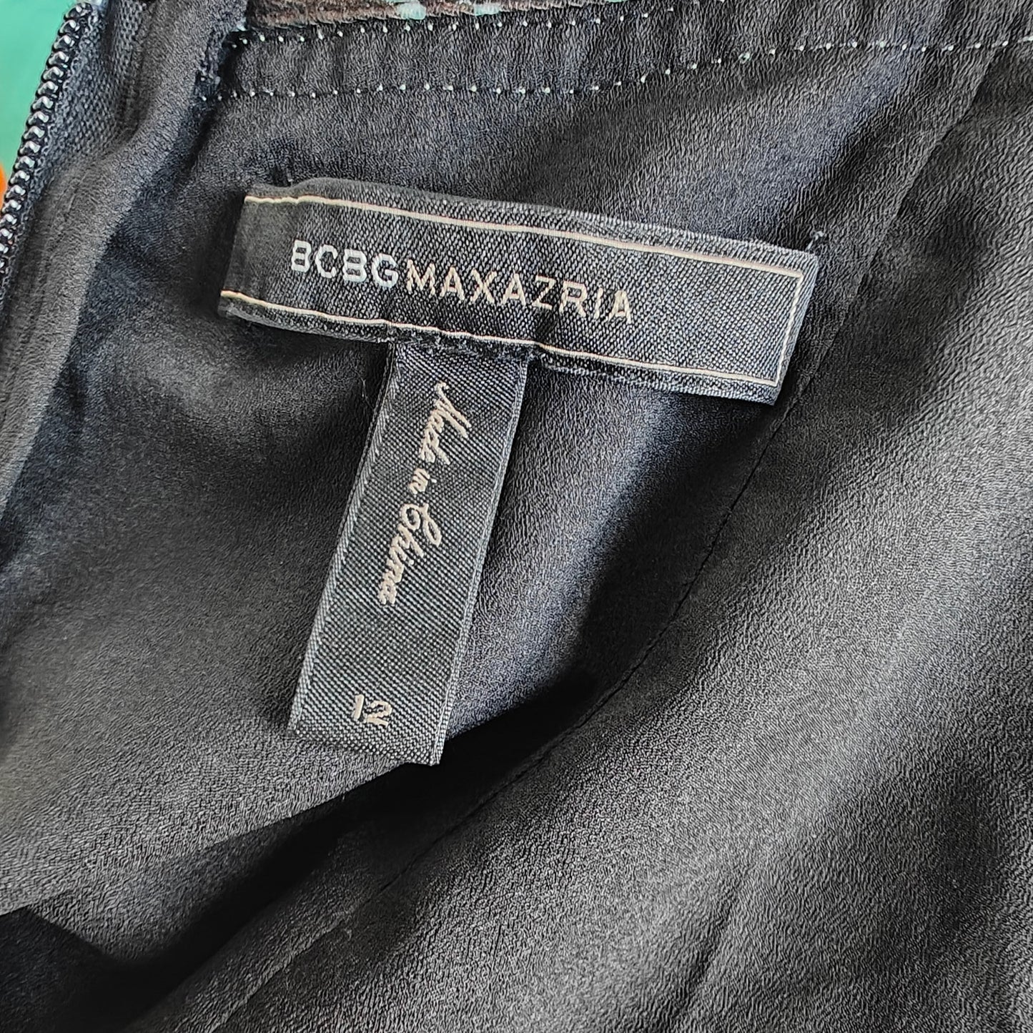 Tropical Print Striped Fit & Flare Dress