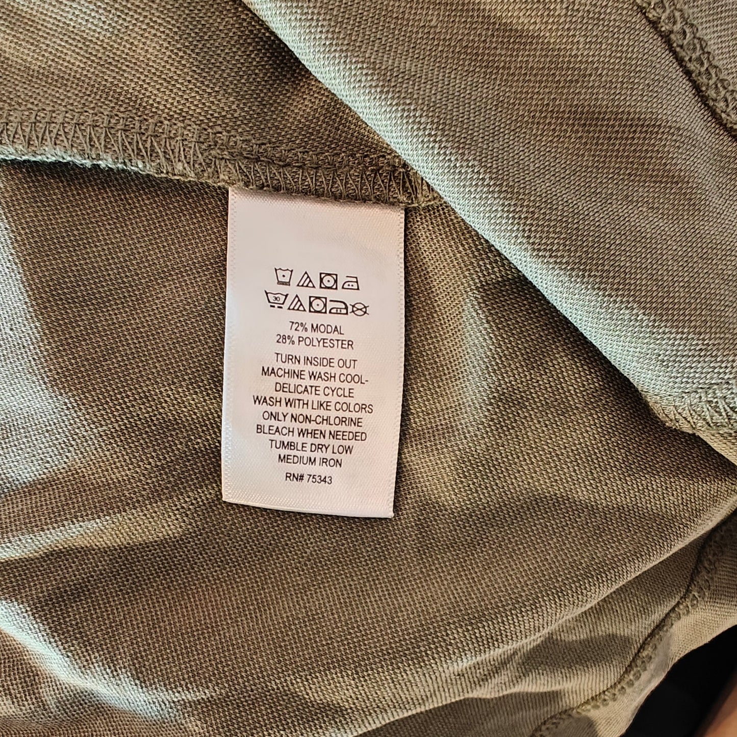 Olive Green Asymmetrical Midi Slip Dress