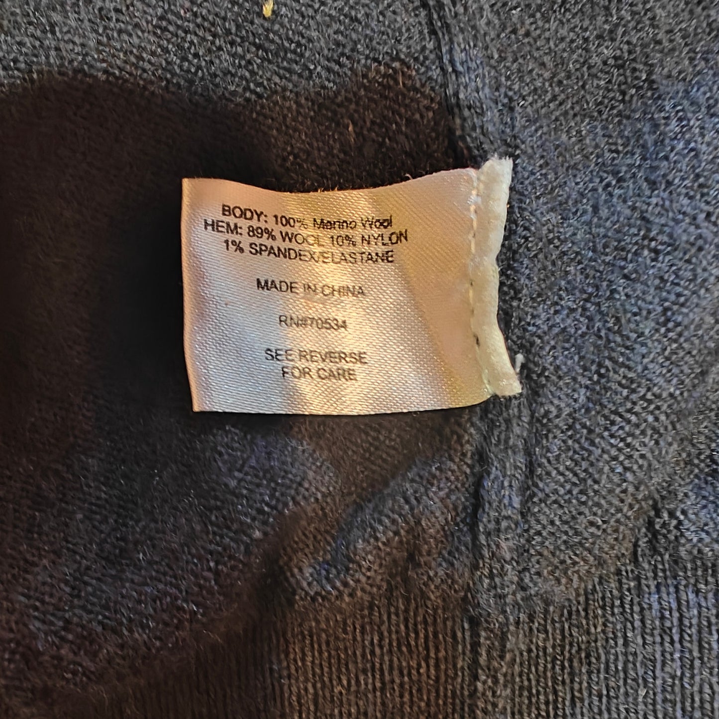 Navy Quarter Zip Sweater Vest