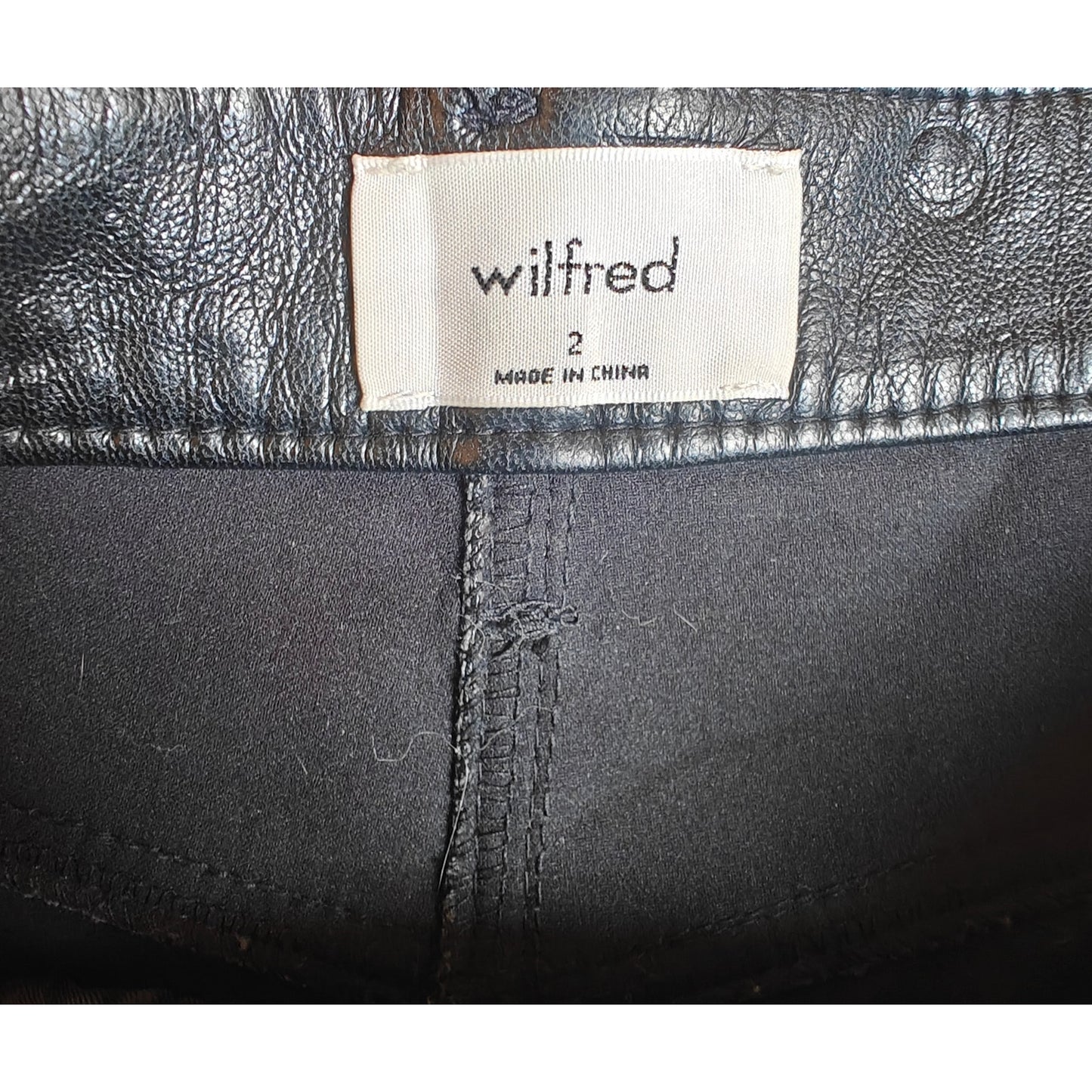 Black Vegan Leather High Rise Shorts