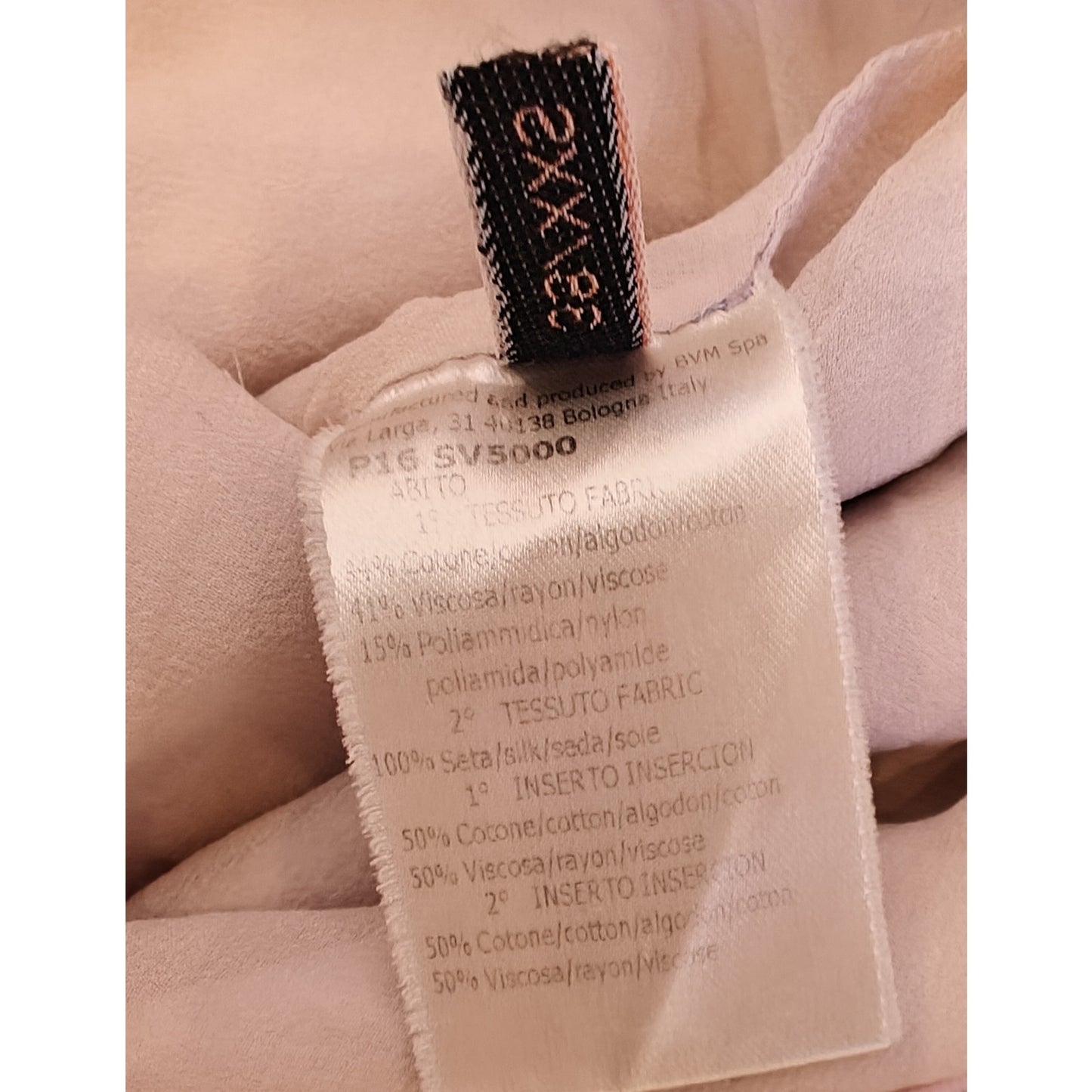 Pink Scalloped Fit & Flare Dress