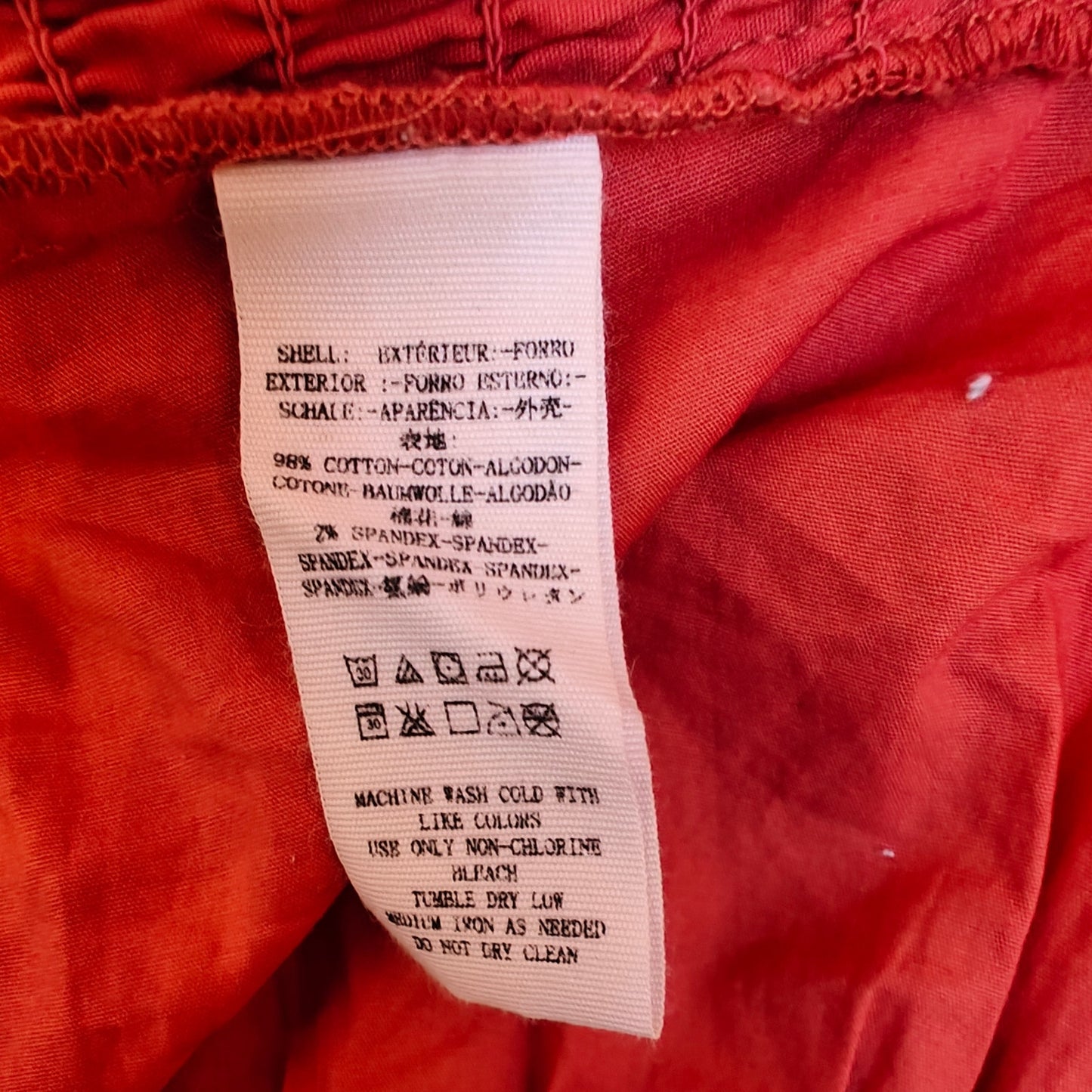 Orange Ruched Halter Mini Dress