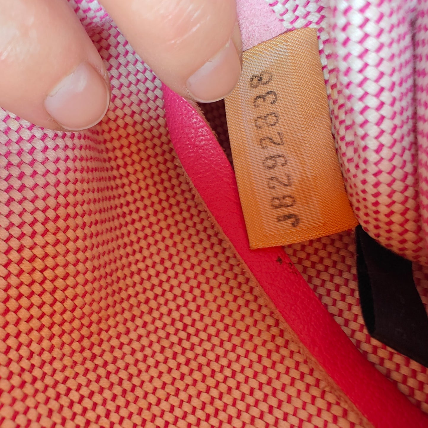 Pink Leather Hobo Bag