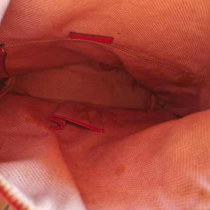 Pink Leather Hobo Bag