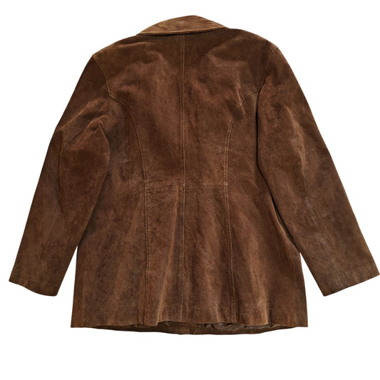 Brown Suede Blazer