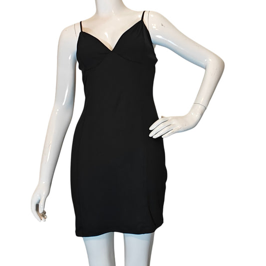 Black Bodycon Mini Dress