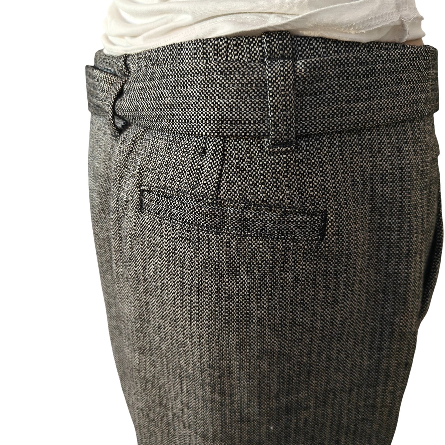 Gray Tweed Pencil Skirt