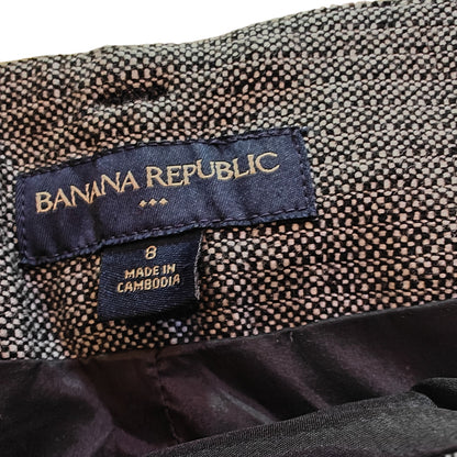 Gray Tweed Pencil Skirt