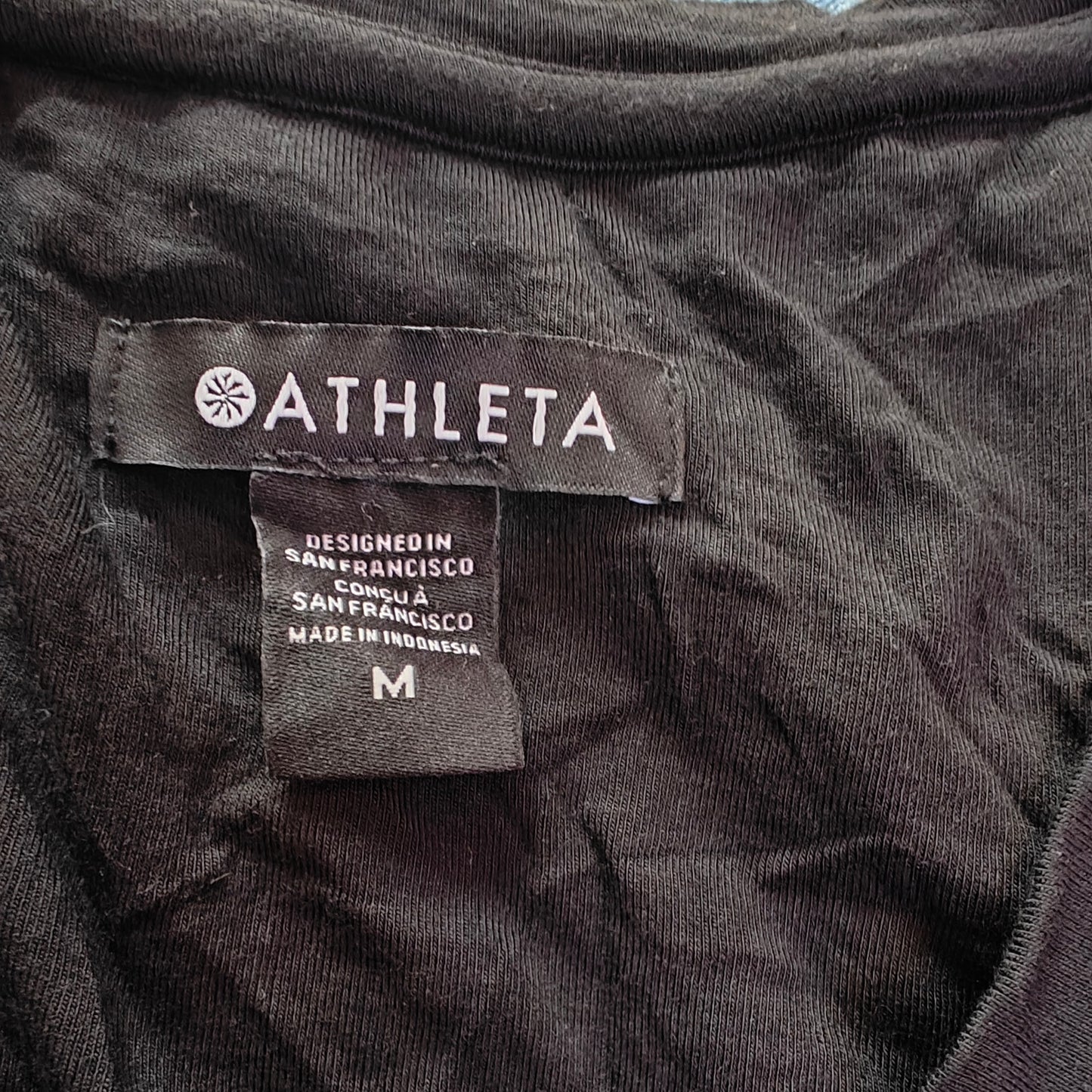 Black Lined Modal Maxi Dress