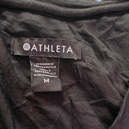 Black Lined Modal Maxi Dress