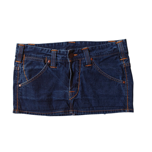 Dark Wash Denim Mini