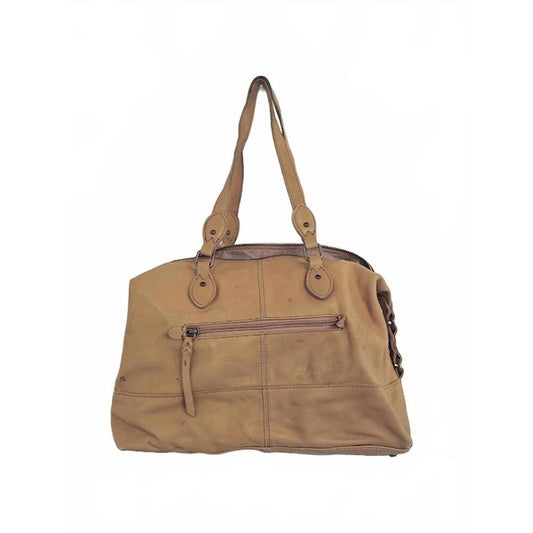 The Sak Tan Laurel Canyon Satchel with Tassel Boho Hobo Purse