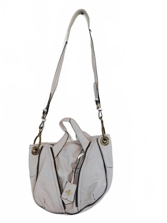 White Leather Shoulder Bag