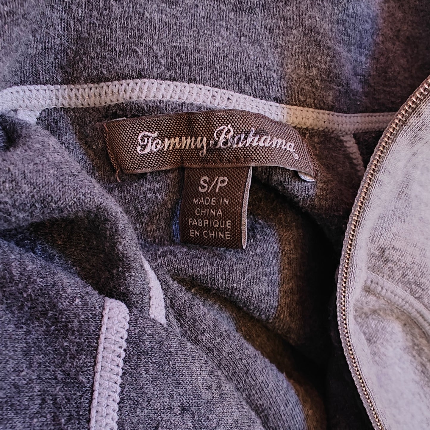 Gray Quarter-Zip Long-Sleeve Sweatshirt Dress