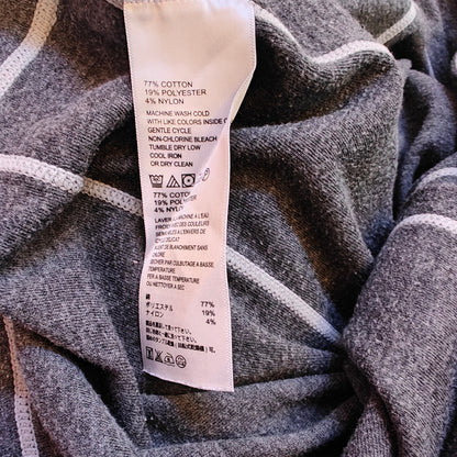 Gray Quarter-Zip Long-Sleeve Sweatshirt Dress