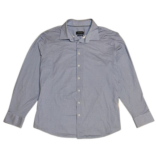 Comfort Stretch Micro Check Button Down