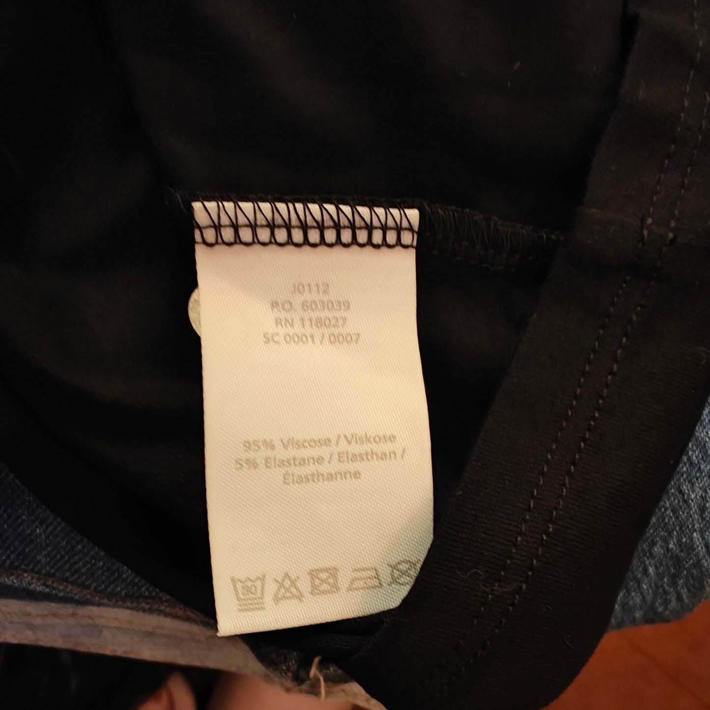 Black Long Sleeve A-Line Dress