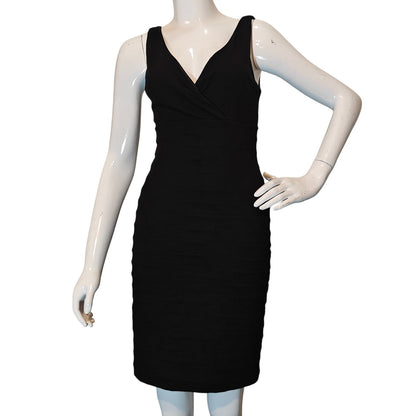 Black Bandage Bodycon Midi Dress