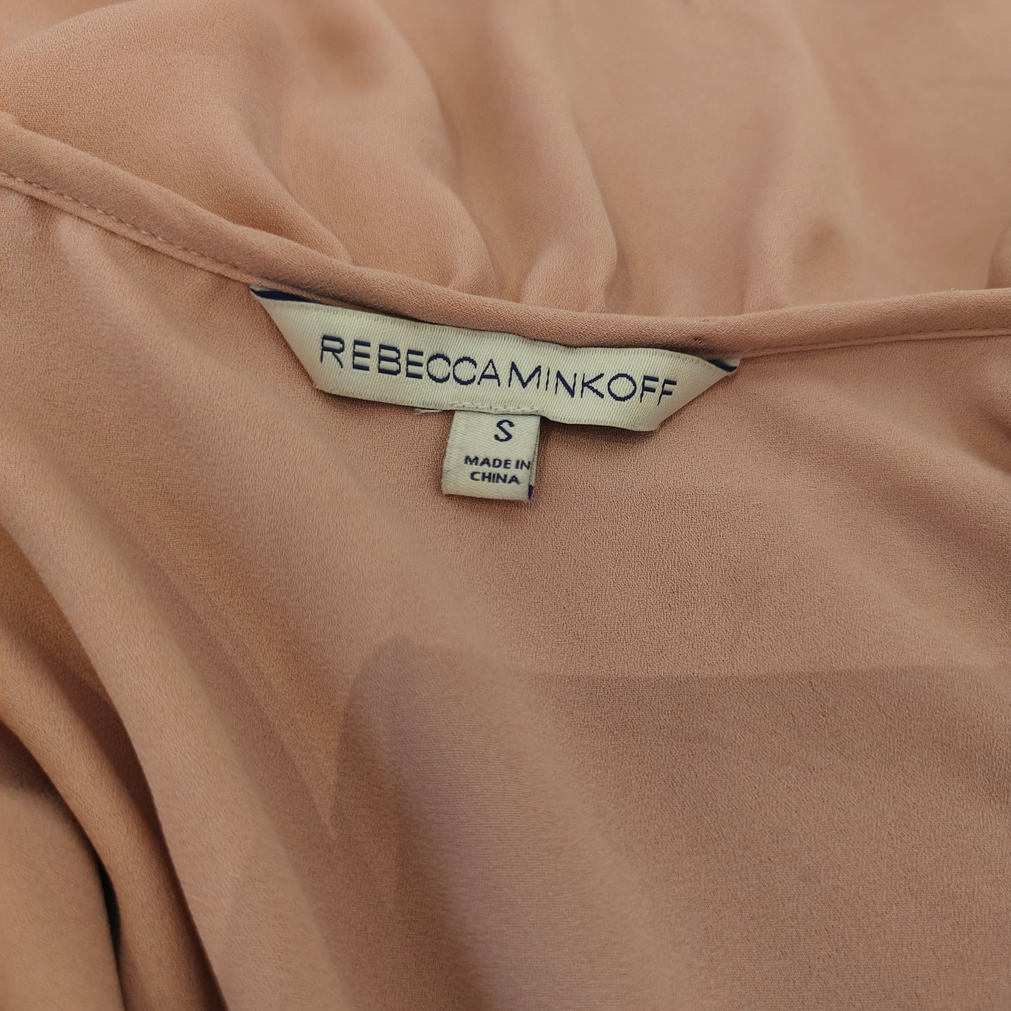 Blush Pink Ruffle Wrap Dress