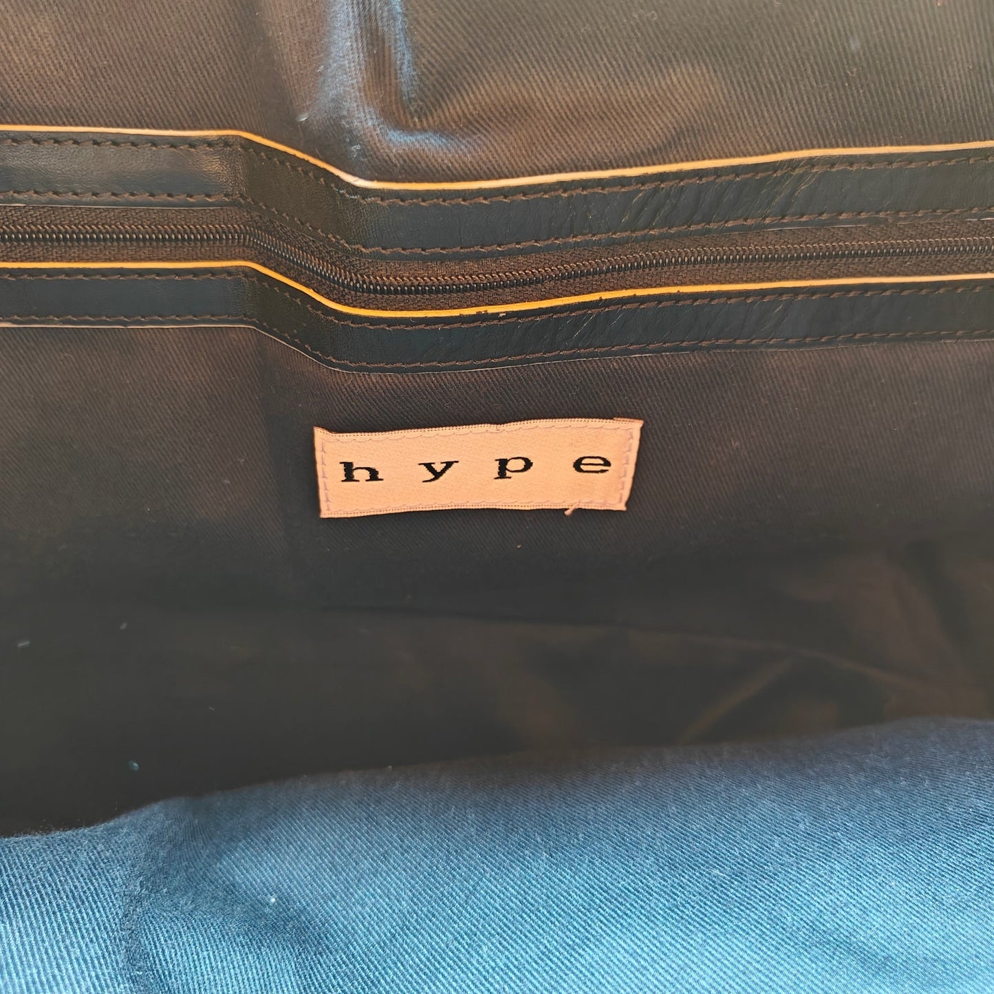 Black Leather Shoulder Bag