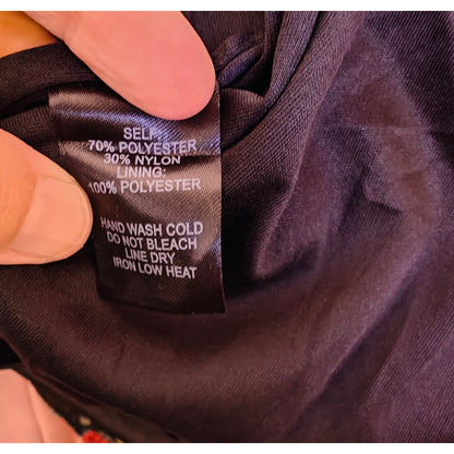 Black Floral Embroidered Off-Shoulder Mini Dress