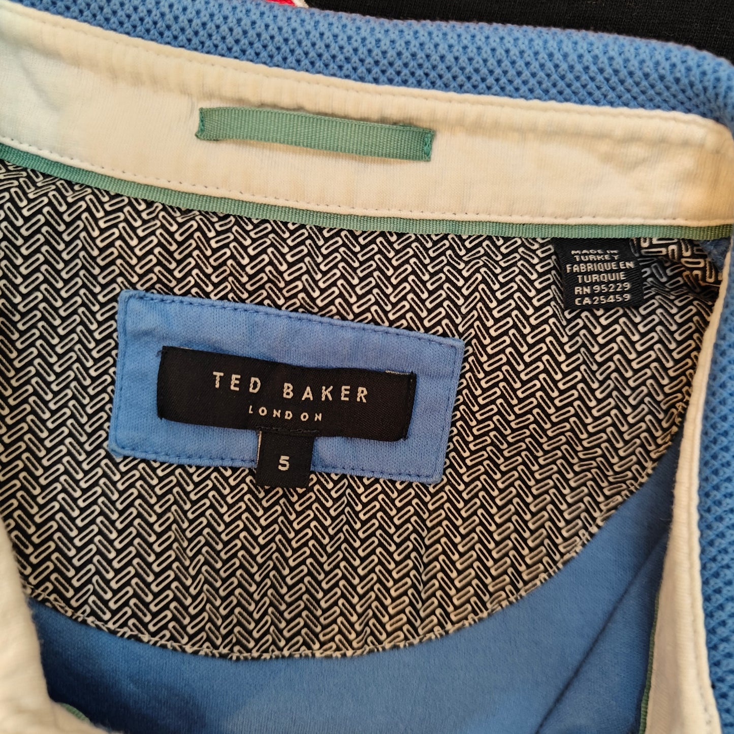 Blue Short Sleeve Polo Shirt