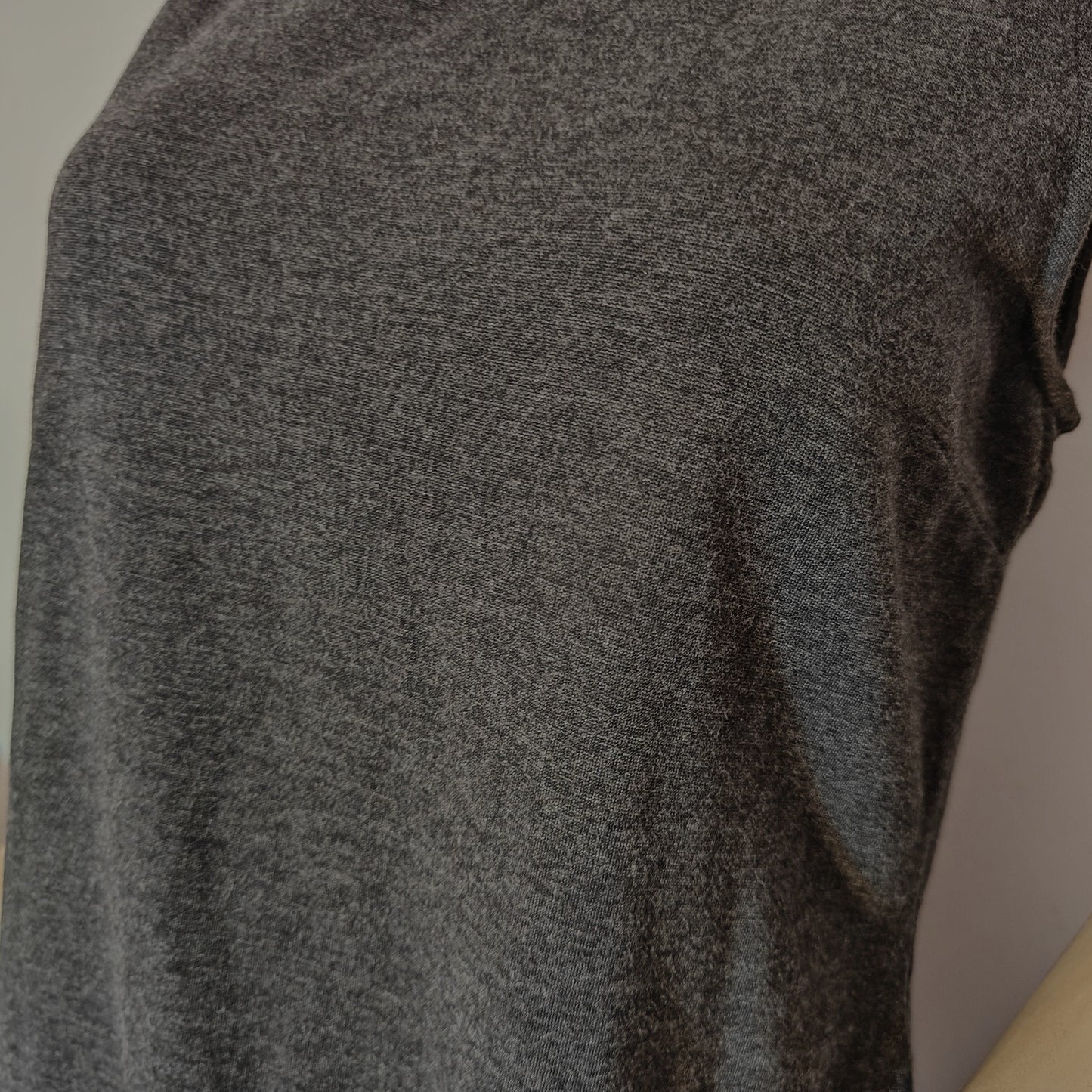 Charcoal Sleeveless Shift Dress