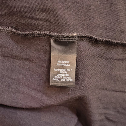 Black Mini Wrap Dress