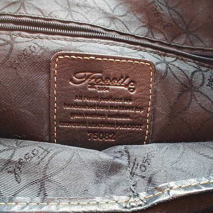 Black Genuine Leather Shoulder Bag