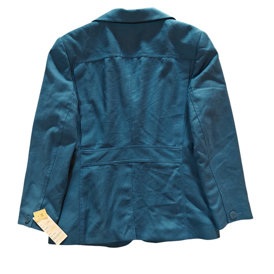 Vintage Blue Wool Blazer