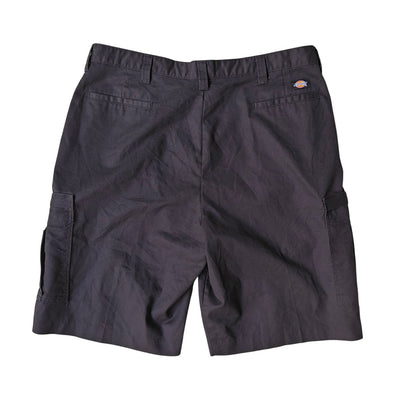 Black Cargo Work Shorts