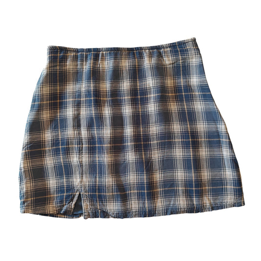 Plaid Preppy Mini Skirt